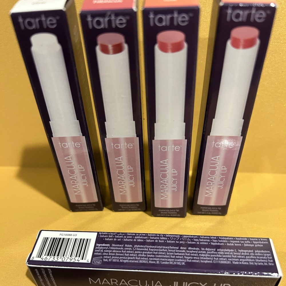 3/$45 Tarte Maracuja Juicy Lip Set - five tubes! 3/$45 💕 - Picture 4 of 5